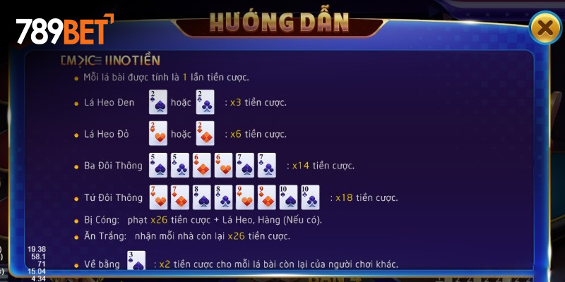 Hướng dẫn cách chơi tiến lên chuẩn